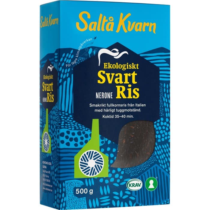 Saltå Kvarn Svart Ris 500g