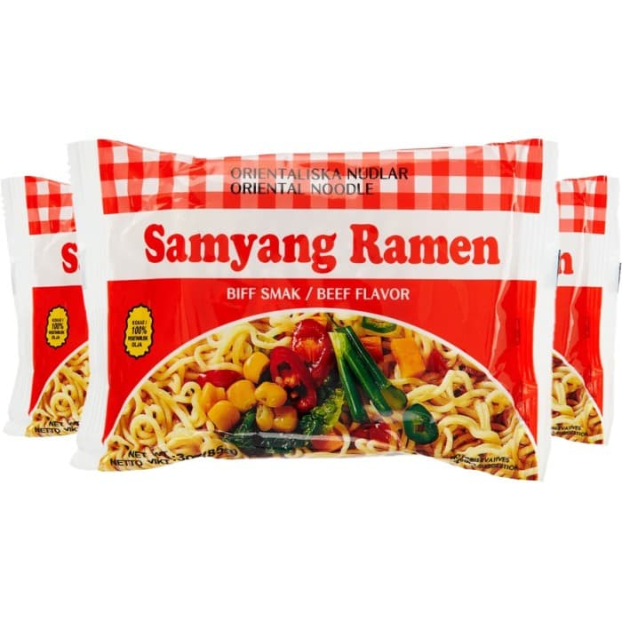 Samyang Ramen Snabbnudlar Biff 24x85g