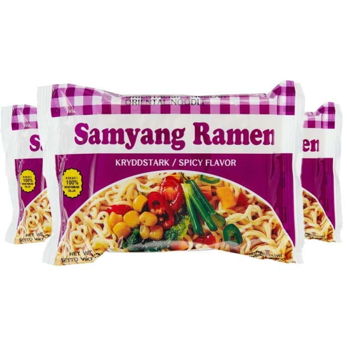 Samyang Ramen Snabbnudlar Kryddstark 24x85g