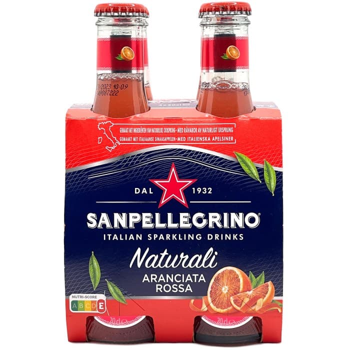 San Pellegrino Aranciata Rossa Glasflaska 4x20cl – från San Pellegrino – 69 kr – hos Delitea