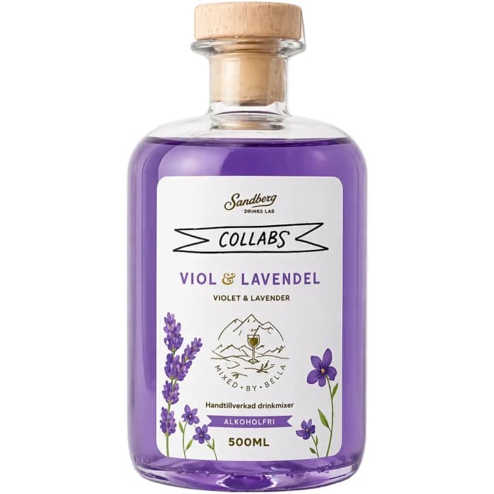 Sandberg Drinks Lab Viol Lavendel Drinkmix 50 cl – från Sandberg – 219 kr – hos Delitea