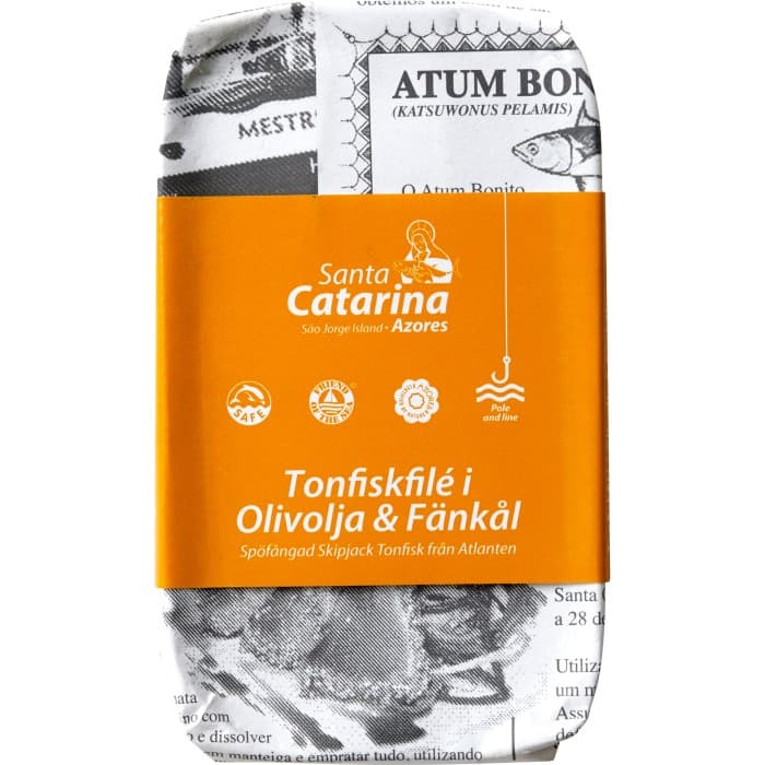 Santa Catarina Tonfisk i Olivolja & Fänkål 120g – från Santa Catarina – 69 kr – hos Delitea