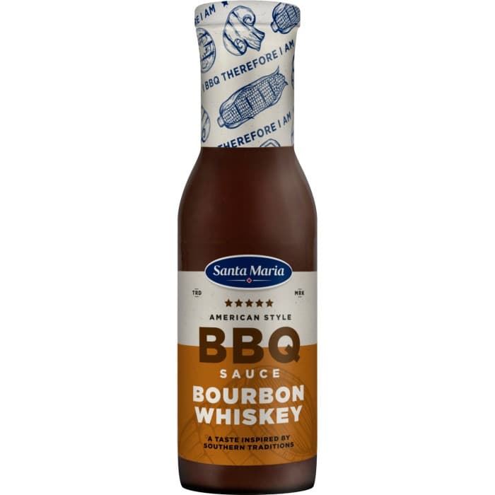 Santa Maria BBQ Sauce Bourbon Whiskey 370g