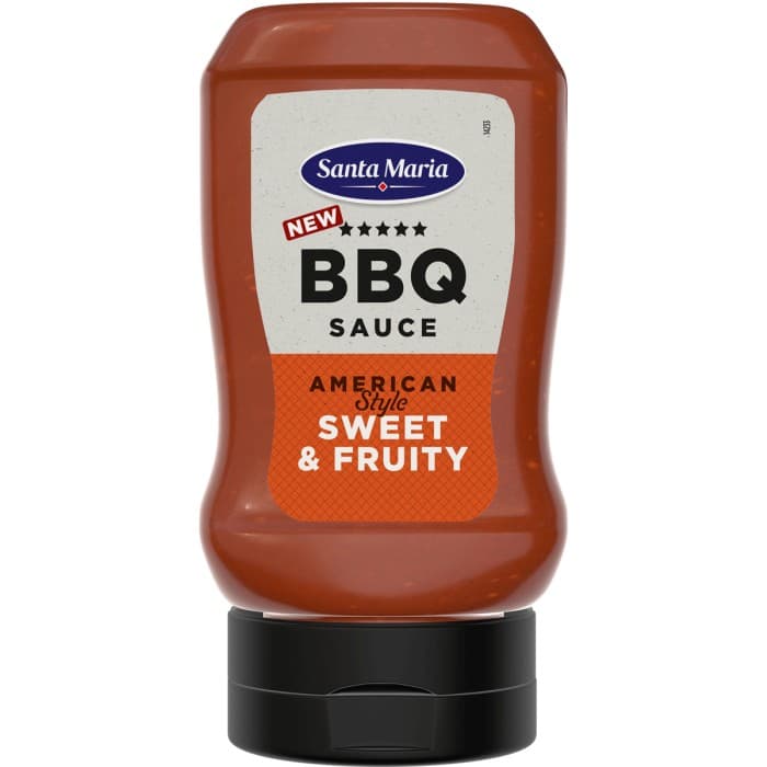 Santa Maria BBQ Sauce Sweet & Fruity 320g – från Santa Maria – 35 kr – hos Delitea