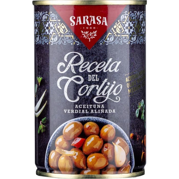 Sarasa Receta del Cortijo Verdialoliver med Kärna 300g – från Sarasa – 35 kr – hos Delitea