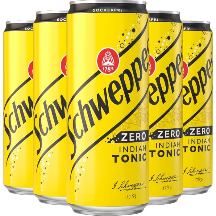 Schweppes Indian Tonic Zero 20x33cl – från Schweppes – 275 kr – hos Delitea