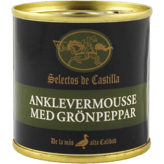 Selectos de Castilla Anklevermousse med Grönpeppar 95g – från Selectos de Castilla – 65 kr – hos Delitea