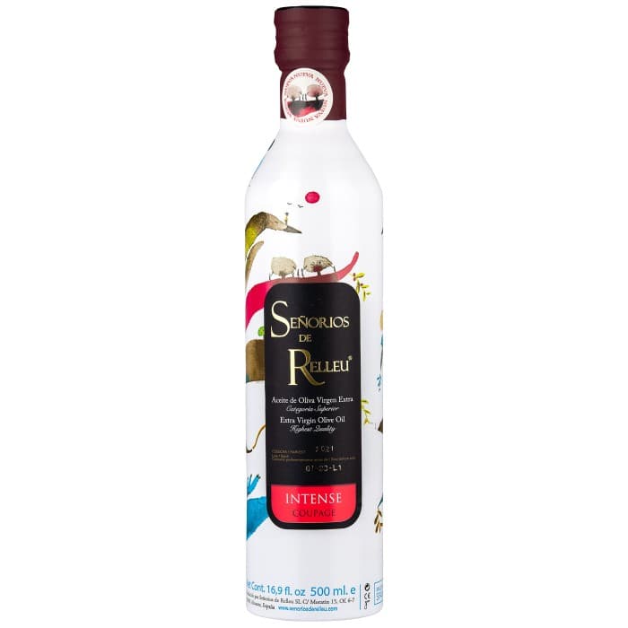 Senorios de Relleu Coupage Intense Extra Virgin Olivolja 0,1% 500ml – från Señorios de Relleu – 245 kr – hos Delitea