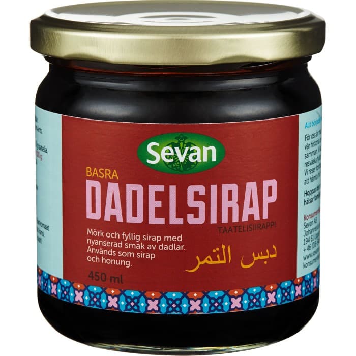 Sevan Dadelsirap 450ml