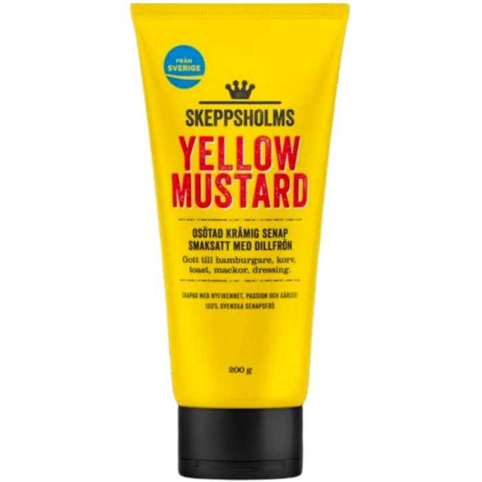 Skeppsholms Senap Yellow Mustard 200g