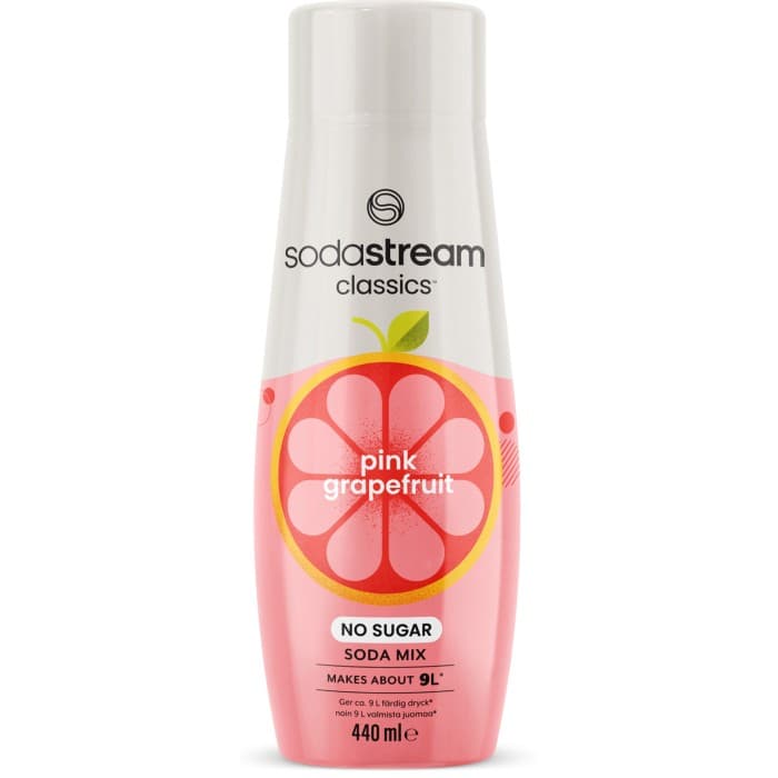 Sodastream Grapefruit Pink Zero Drinkmix 44cl