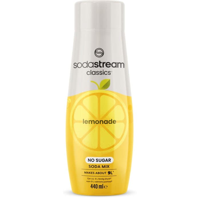 Sodastream Lemonade No Sugar Smakkoncentrat 44cl