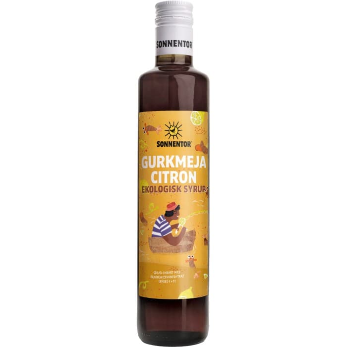 Sonnentor Syrup Gurkmeja & Citron EKO 500ml från Sonnentor – köp hos Delitea