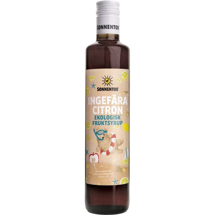Sonnentor Syrup Ingefära & Citron EKO 500ml från Sonnentor – köp hos Delitea