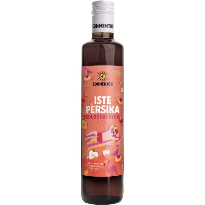 Sonnentor Syrup Iste Persika EKO 500ml från Sonnentor – köp hos Delitea
