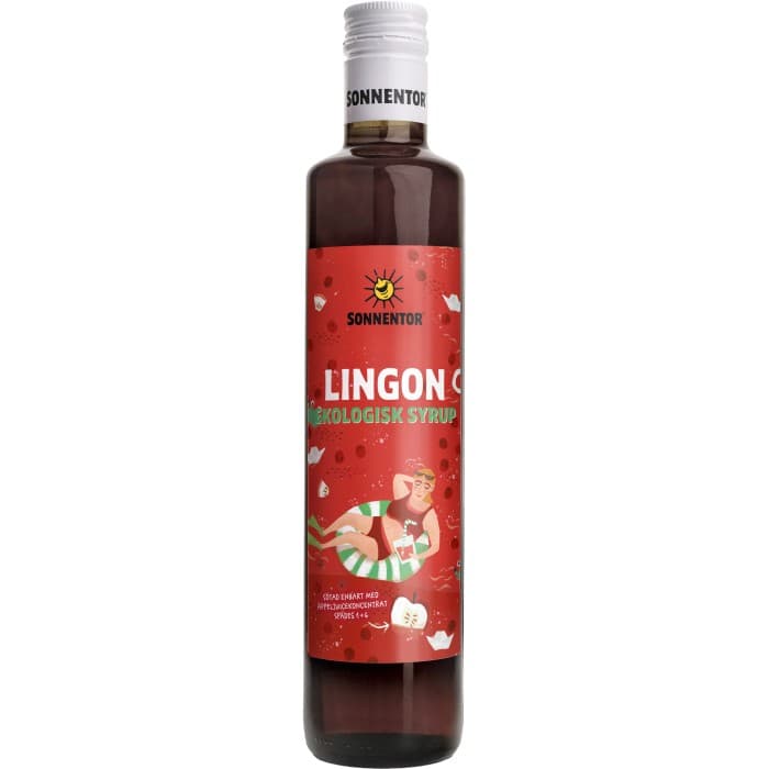Sonnentor Syrup Lingon EKO 500ml från Sonnentor – köp hos Delitea