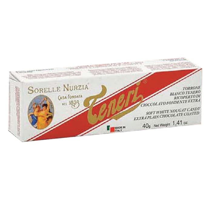 Sorelle Nurzia Mjuk Vit Torrone Chokladdoppad 40g