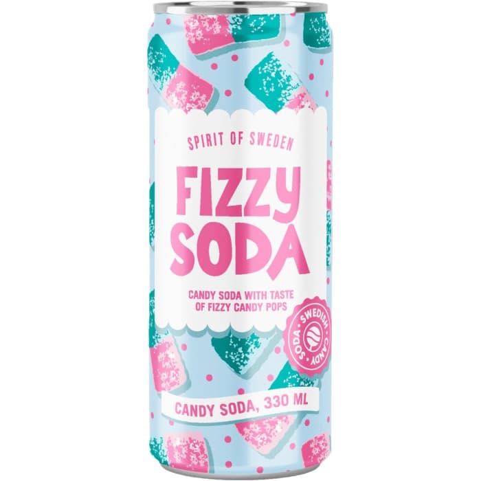 Spirit of Sweden Fizzy Candy Läsk 33cl – från Spirit of Sweden – 15 kr – hos Delitea