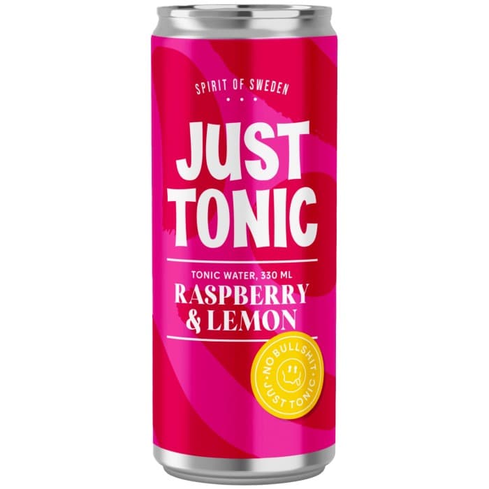 Spirit of Sweden Just Tonic Hallon & Citron 33cl från Spirit of Sweden – köp hos Delitea