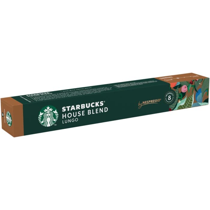STARBUCKS by NESPRESSO House Blend Kaffekapslar 10st – från Starbucks – 59 kr – hos Delitea