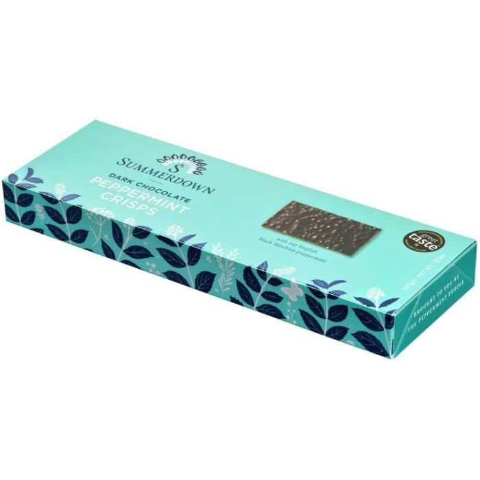 Summerdown Mint Chocolate Peppermint Crisps 170g från Summerdown Mint – köp hos Delitea