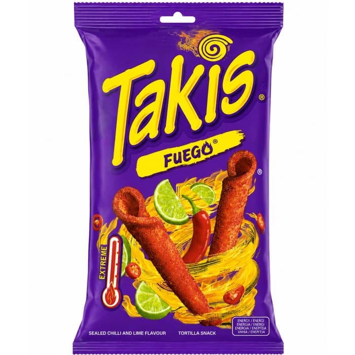 Takis Fuego Chips 100g från Takis - köp hos Delitea