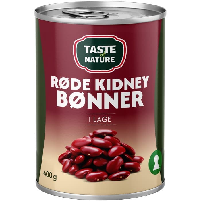 Taste of Nature Röda Kidneybönor 400g från Taste of Nature – köp hos Delitea