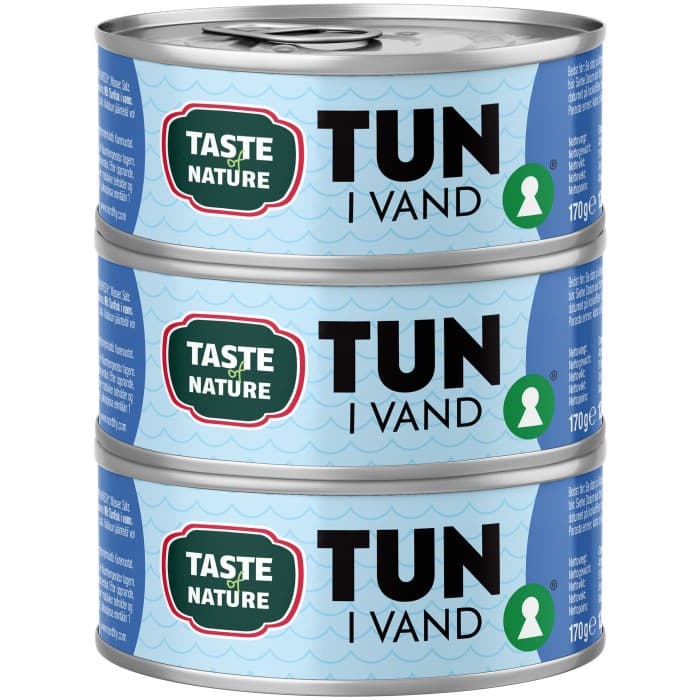 Taste of Nature Tonfisk i Vatten 3-pack från Taste of Nature – köp hos Delitea