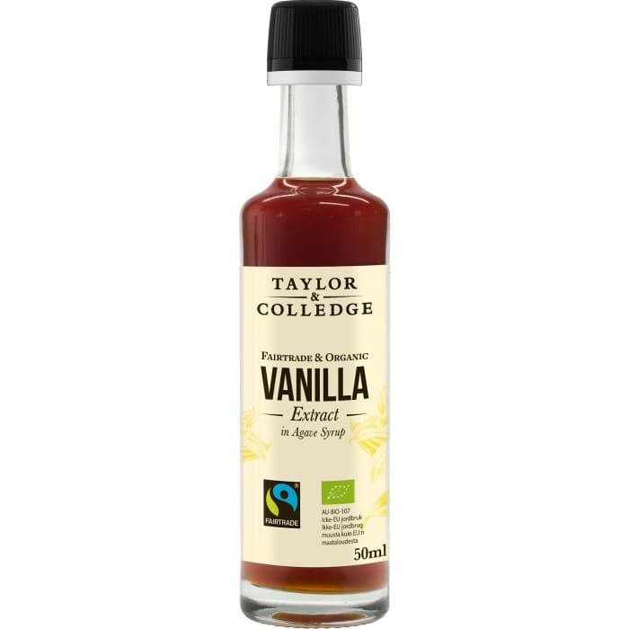 Taylor & Colledge Vanilla Extract in Agave Syrup 50ml