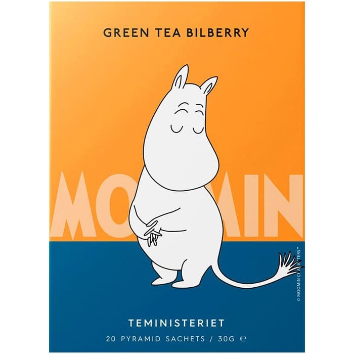 Teministeriet Moomin Grönt Te Blåbär 20-pack – från Teministeriet – 141 kr – hos Delitea
