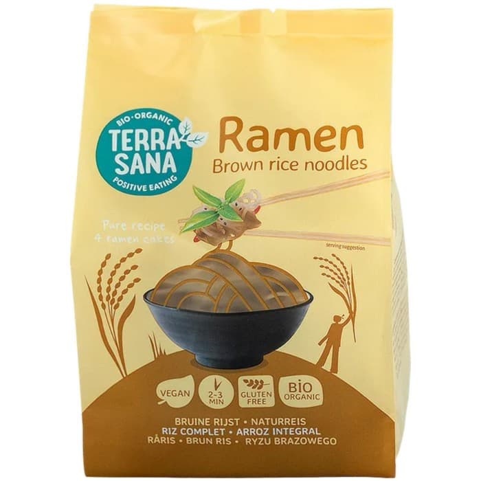 TerraSana Ramen Nudlar Brunt Ris EKO 280g – från TerraSana – 115 kr – hos Delitea