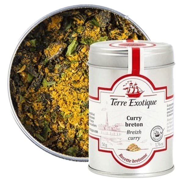 Terre Exotique Curry Från Bretagne 50g från Terre Exotique – köp hos Delitea