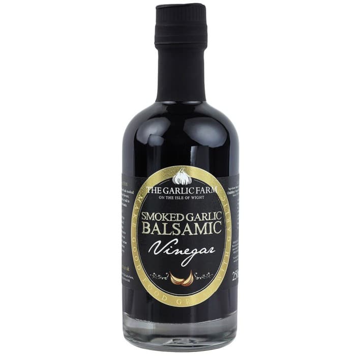 The Garlic Farm Smoked Garlic Balsamic Vinegar 250ml – från The Garlic Farm – 199 kr – hos Delitea