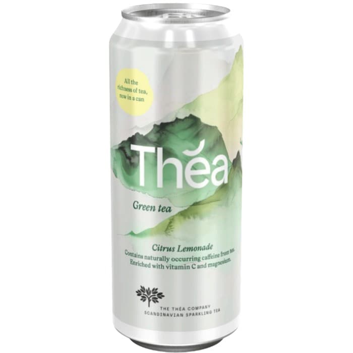 The Théa Company Mousserande Grönt Te Citrus Lemonad 330ml – från The Théa Company – 32 kr – hos Delitea