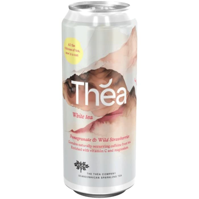 The Théa Company Mousserande Vitt Te med Granatäpple & Jordgubb 330ml – från The Théa Company – 32 kr – hos Delitea