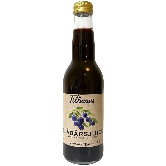 Tillmans Blåbärsjuice 33cl