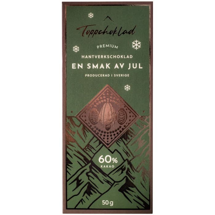 Toppchoklad Chokladkaka en smak av Jul 50g