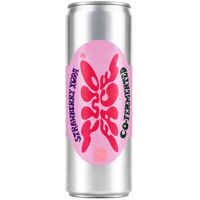 Two Face Jordgubbe Fermenterad Tedryck 25cl – från Two Face – 30 kr – hos Delitea