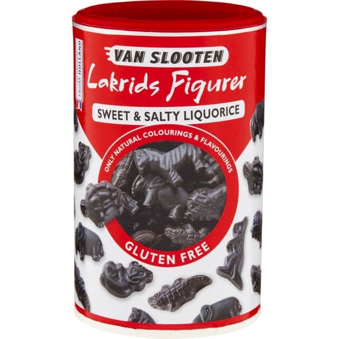 Van Slooten Lakrids Figurer 225g – från Van Slooten – 36 kr – hos Delitea