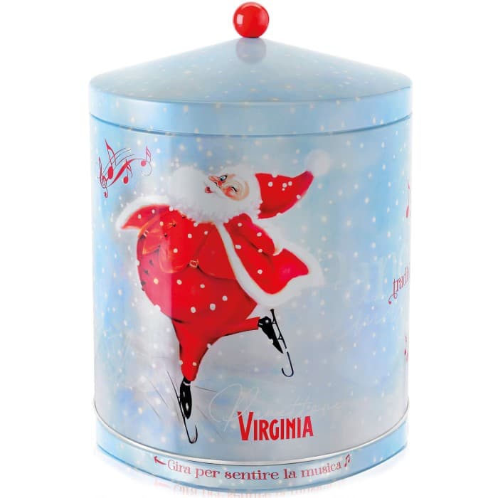Virginia Panettone Santa med Musik 1kg