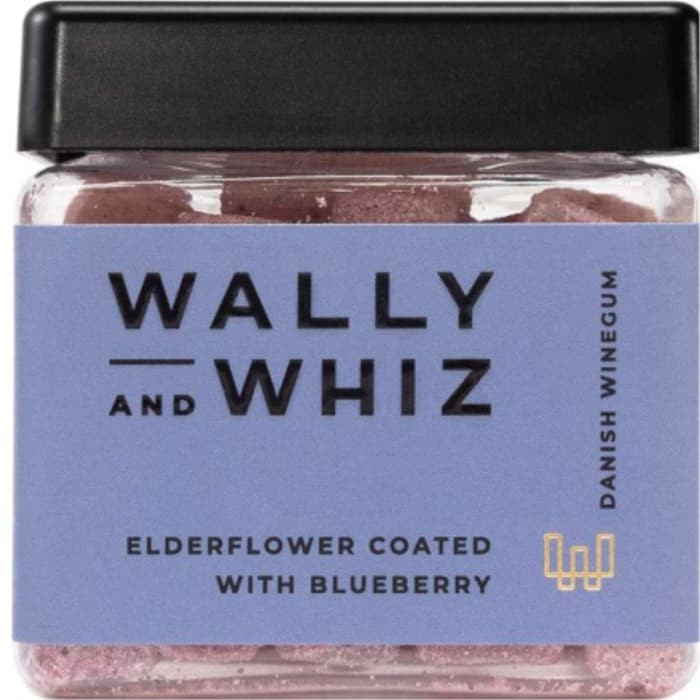 Wally and Whiz Vingummi Fläder & Blåbär 140g – från Wally and Whiz – 99 kr – hos Delitea