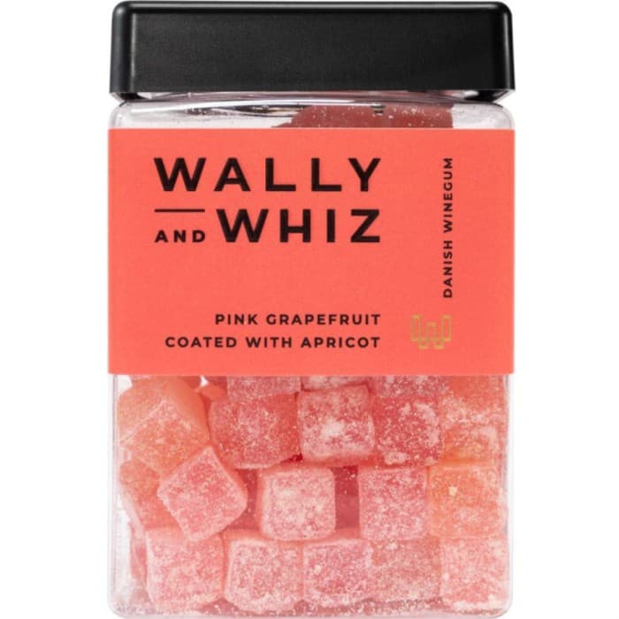Wally and Whiz Vingummi Pink Grapefrukt/Aprikos 240g – från Wally and Whiz – 149 kr – hos Delitea