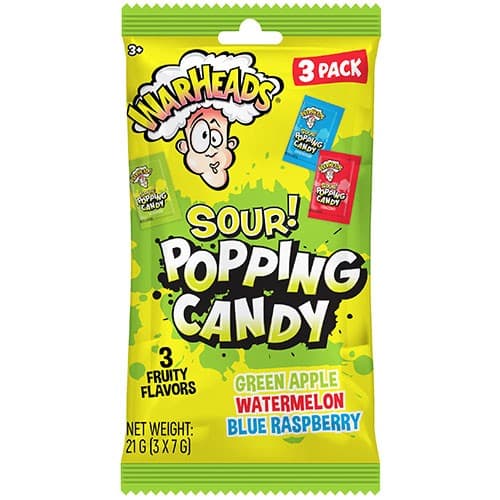 Warheads Sour Popping Candy 21g – från Warheads – 32 kr – hos Delitea
