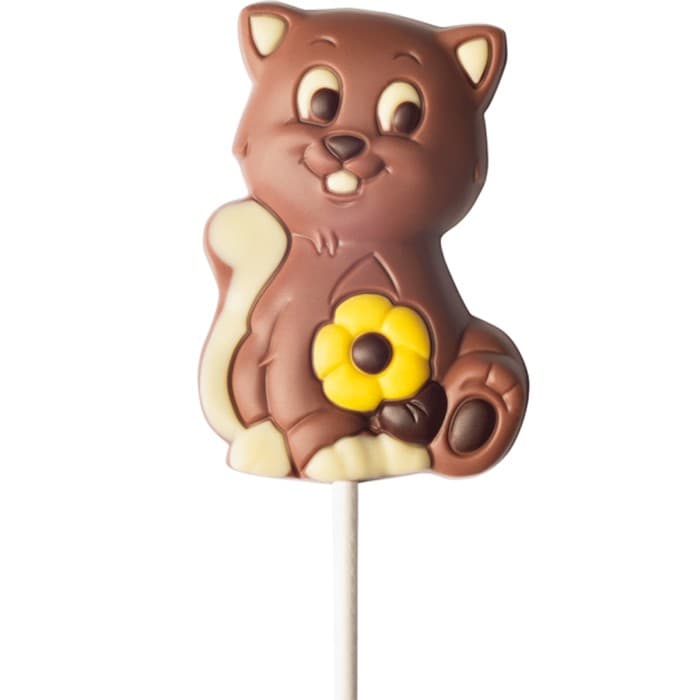 Weibler Confiserie Chocolaterie Chokladklubba Katt 35g – från Weibler Confiserie Chocolaterie GmbH – 28 kr – hos Delitea