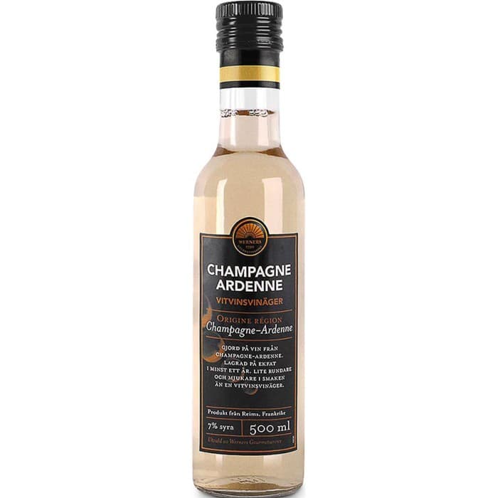 Werners Champagne Ardenne Vitvinsvinäger 500ml - från Werners - 65 kr - hos Delitea