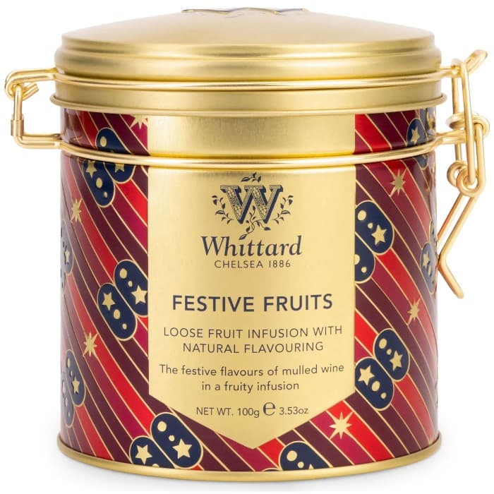 Whittard Tea Festive Fruits - Björnbär, Äpple, Hibiskus, Citron 100g – från Whittard – 149 kr – hos Delitea