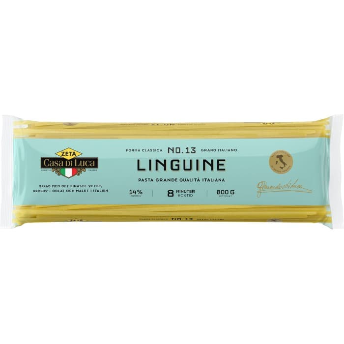 Zeta Casa Di Luca Linguine 800g – från Zeta – 30 kr – hos Delitea
