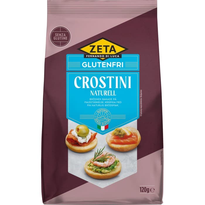 Zeta Crostini Glutenfri 120g