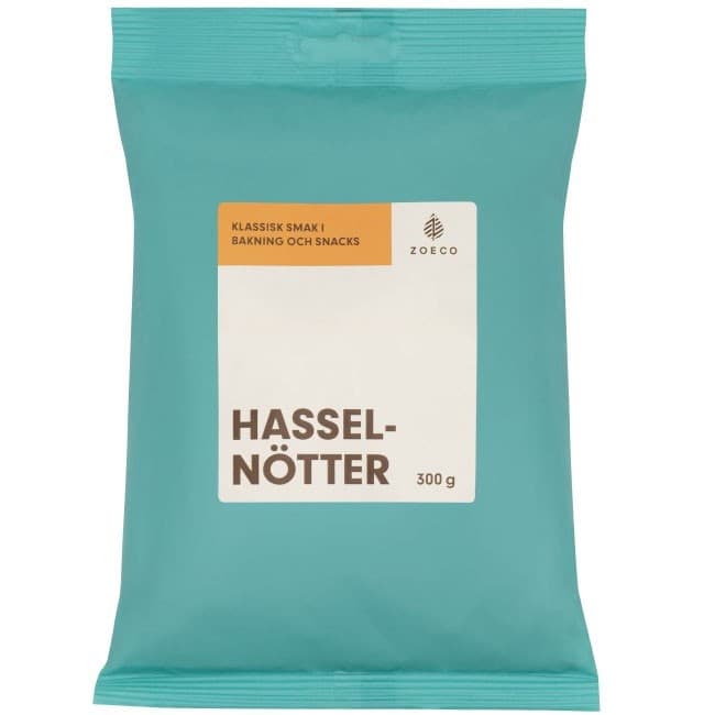 Zoeco Hasselnötter 300g – från Zoeco – 79 kr – hos Delitea