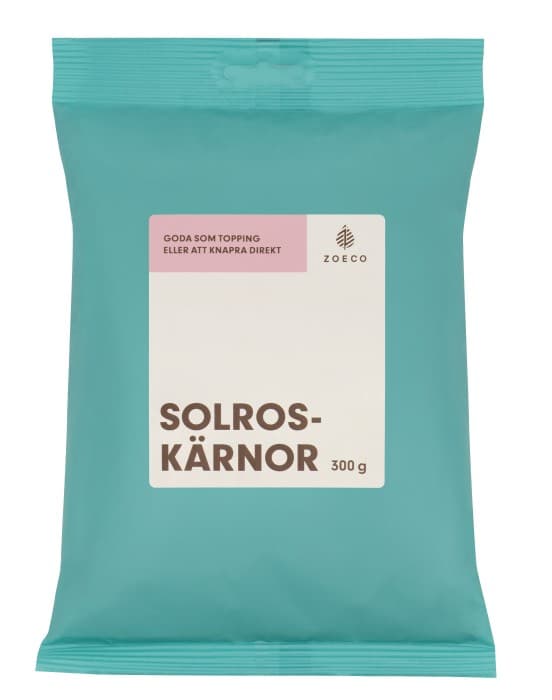 Zoeco Solroskärnor 300 g – från Zoeco – 14 kr – hos Delitea